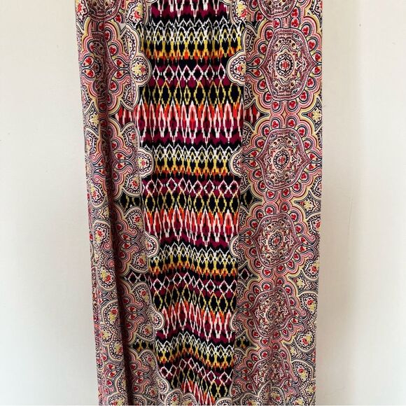 London Times Multicoloured Medallion Pattern Sleeveless Maxi Dress - Picture 12 of 13
